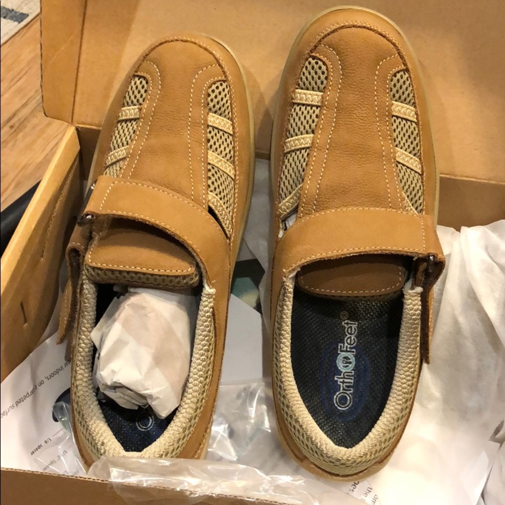 Orthofeet 872 Sarasota Beach tan size 8W